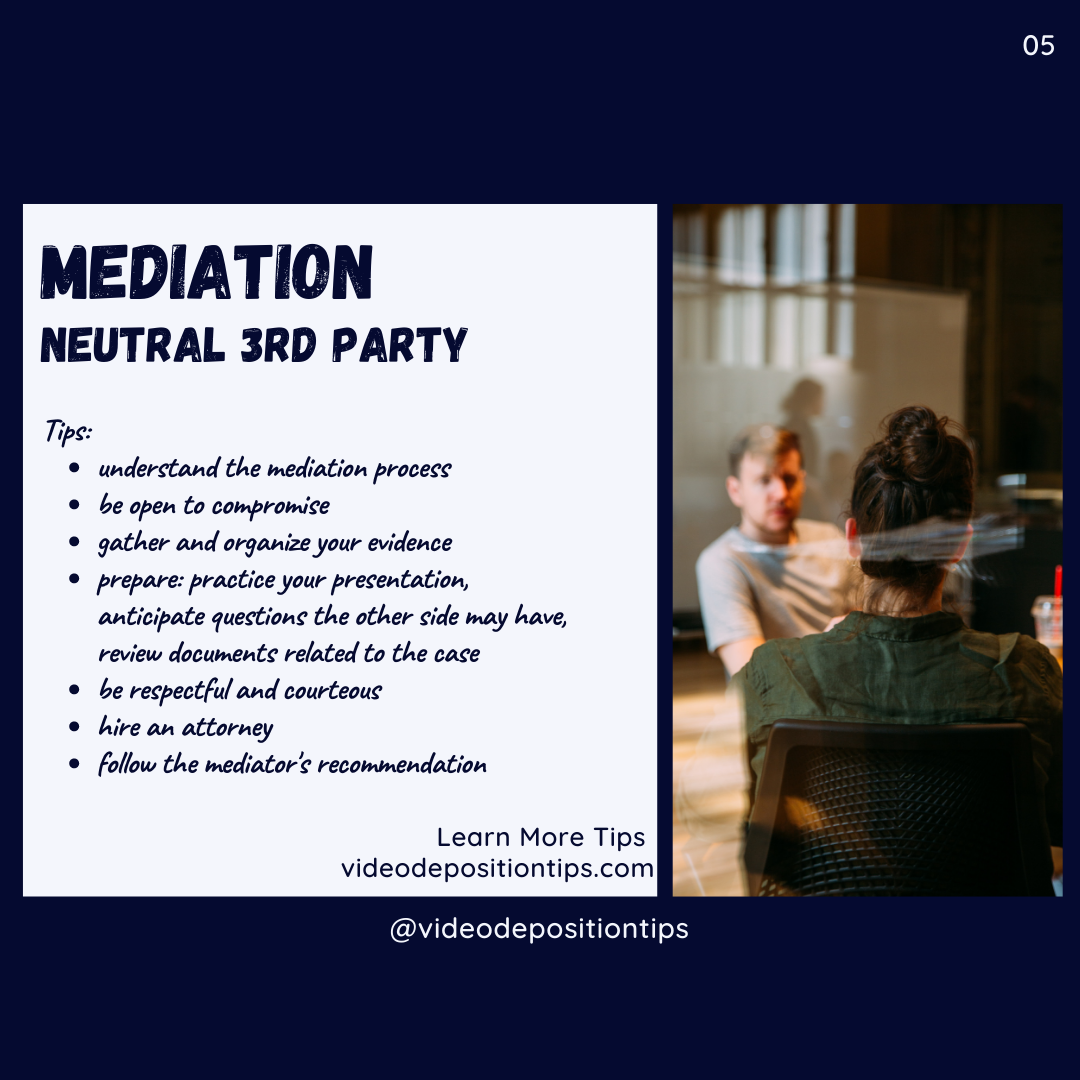 Mediation Tips